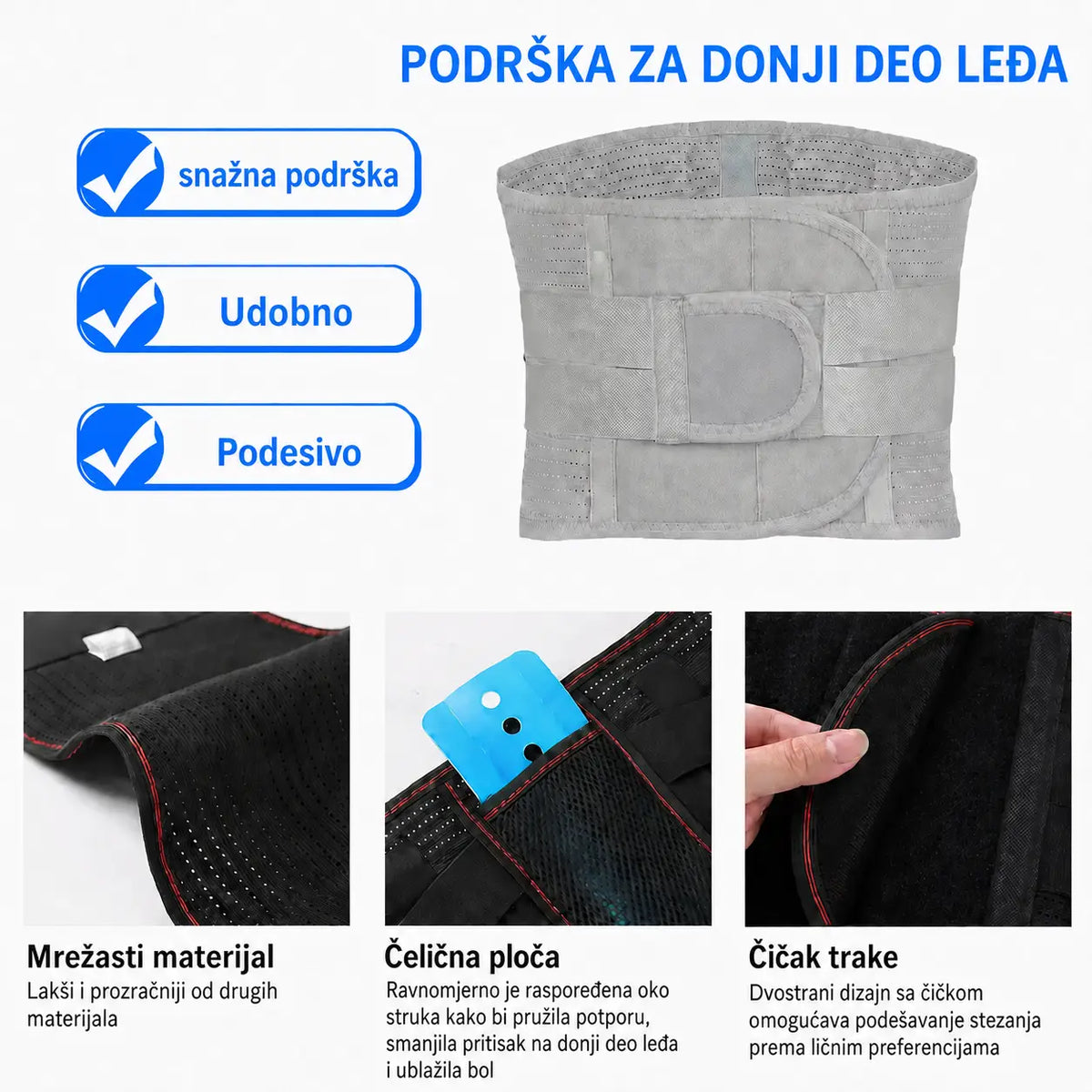 LumbeX Premium - Pojas Za Leđa