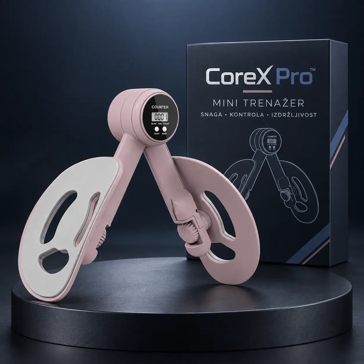 CoreX Pro™ - Kućni trenažer za mišiće bešike, karlice i donji stomak
